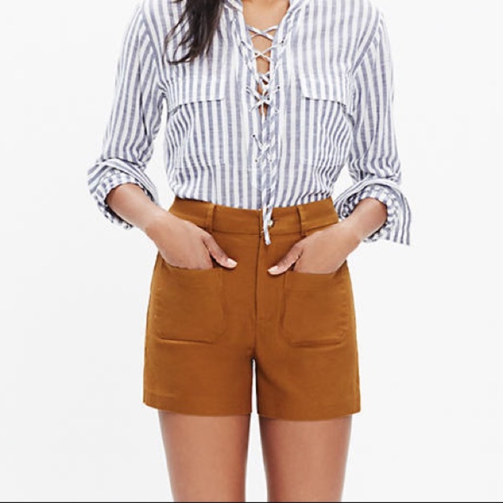 Madewell Monroe High-Rise Shorts